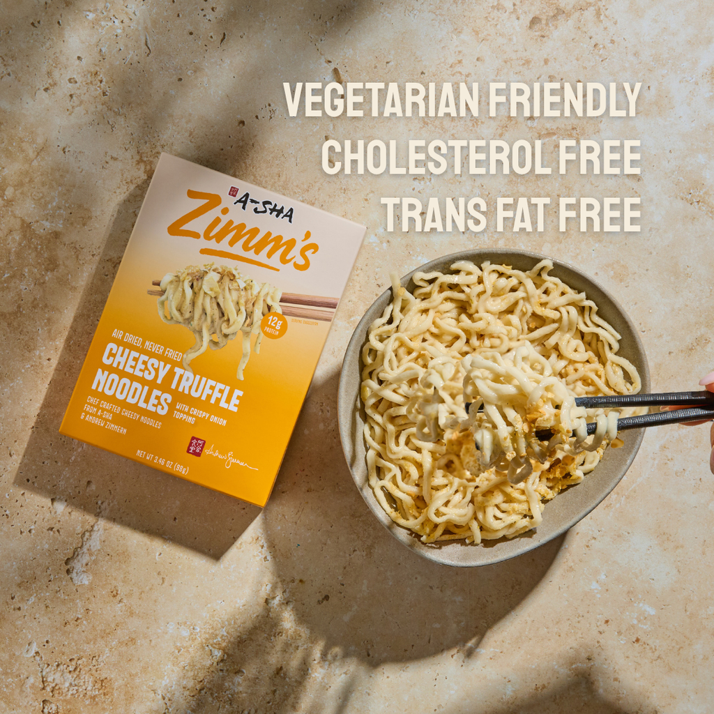 A-Sha Zimm’s Cheesy Truffle Noodles - A Flavorful Meal in Minutes