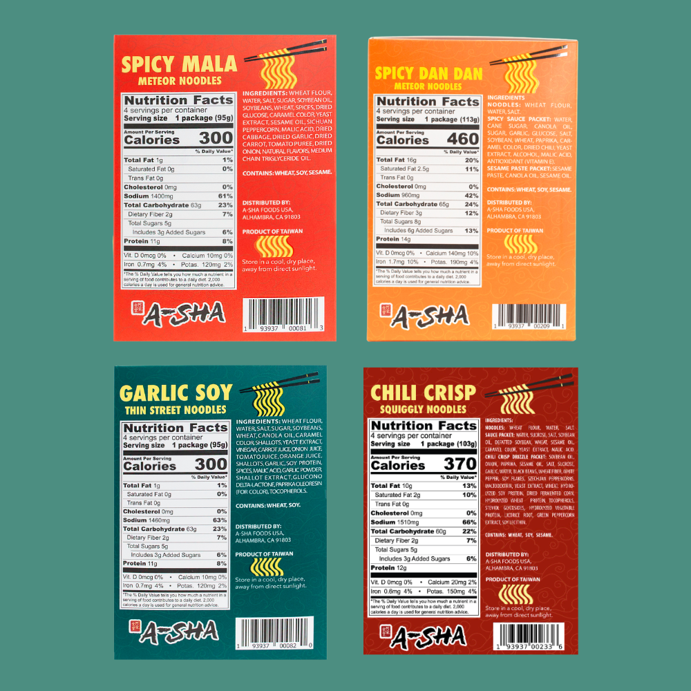 The Signature Noodles Collection - A Flavorful Meal in Minutes