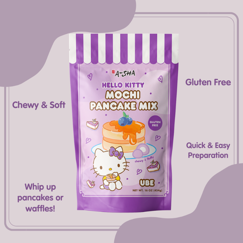 Hello Kitty Mochi Pancake Mix - Bold Taste for Busy Days