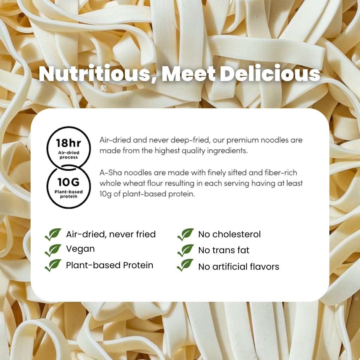 A-Sha Garlic Soy Thin Street Noodle Box - A Flavorful Meal in Minutes