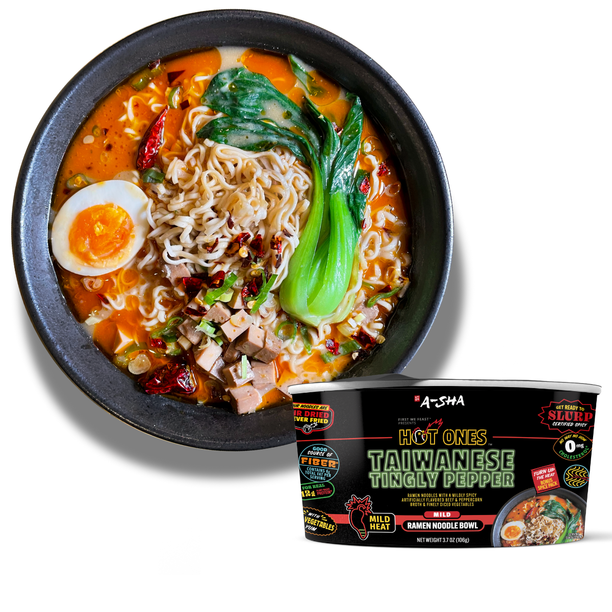 A-Sha x Hot Ones Ultimate Variety Pack - Simple Prep, Satisfying Bite
