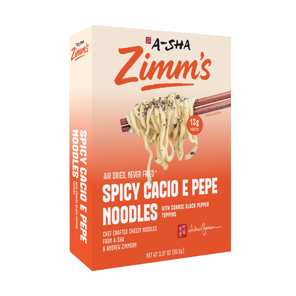 A-Sha Zimm’s Spicy Cacio E Pepe Noodles - Quick Comfort with Big Flavor
