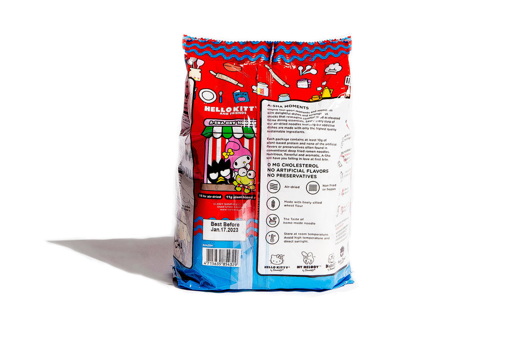 Hello Kitty Mandarin Noodles with Supercute Soy Sauce - Bold Taste for Busy Days