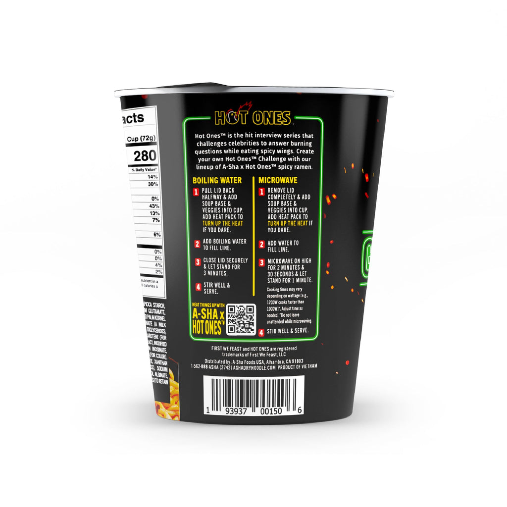 A-Sha x Hot Ones Garlic Chili Noodles - Easy Noodle Night Favorite