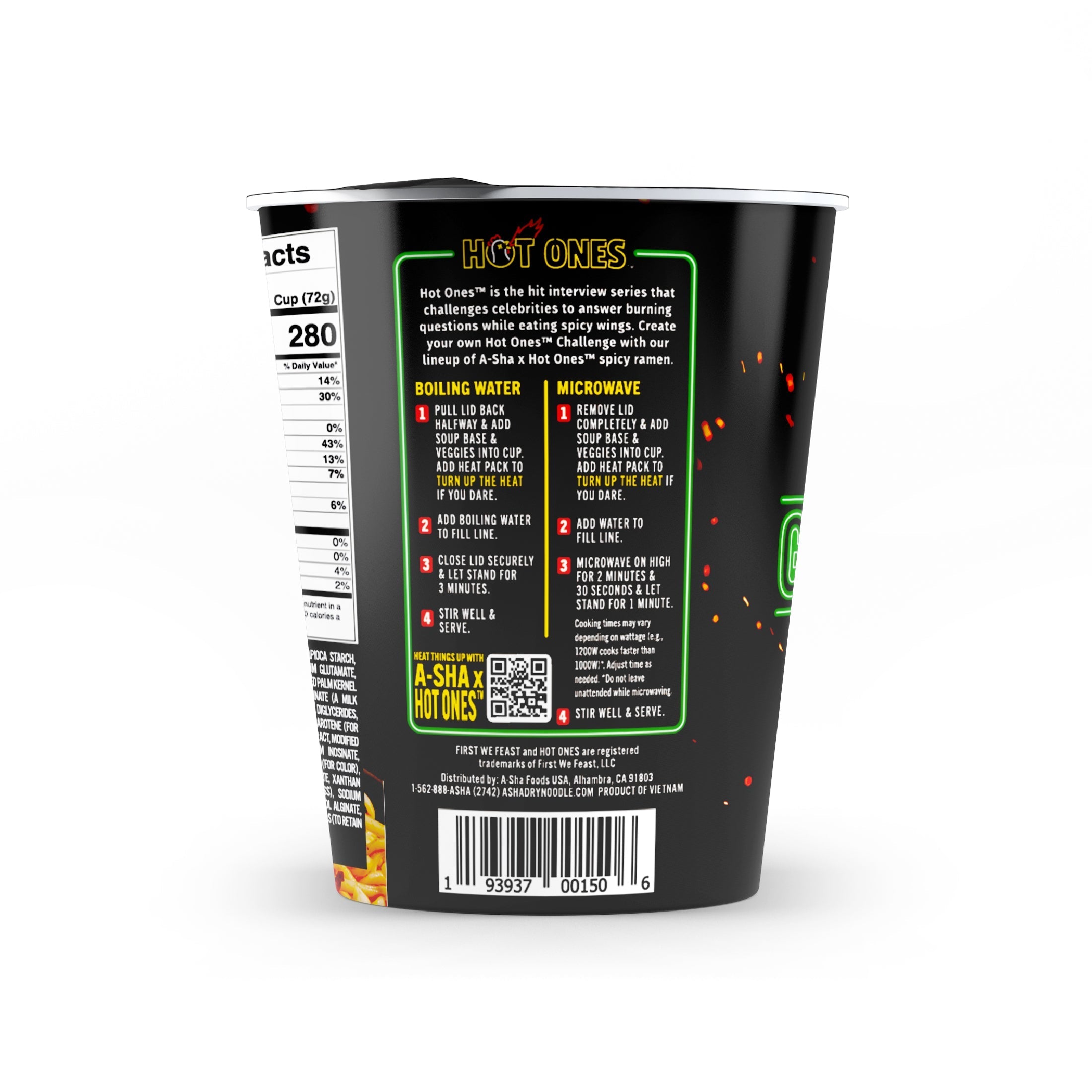 A-Sha x Hot Ones Garlic Chili Noodles - Easy Noodle Night Favorite