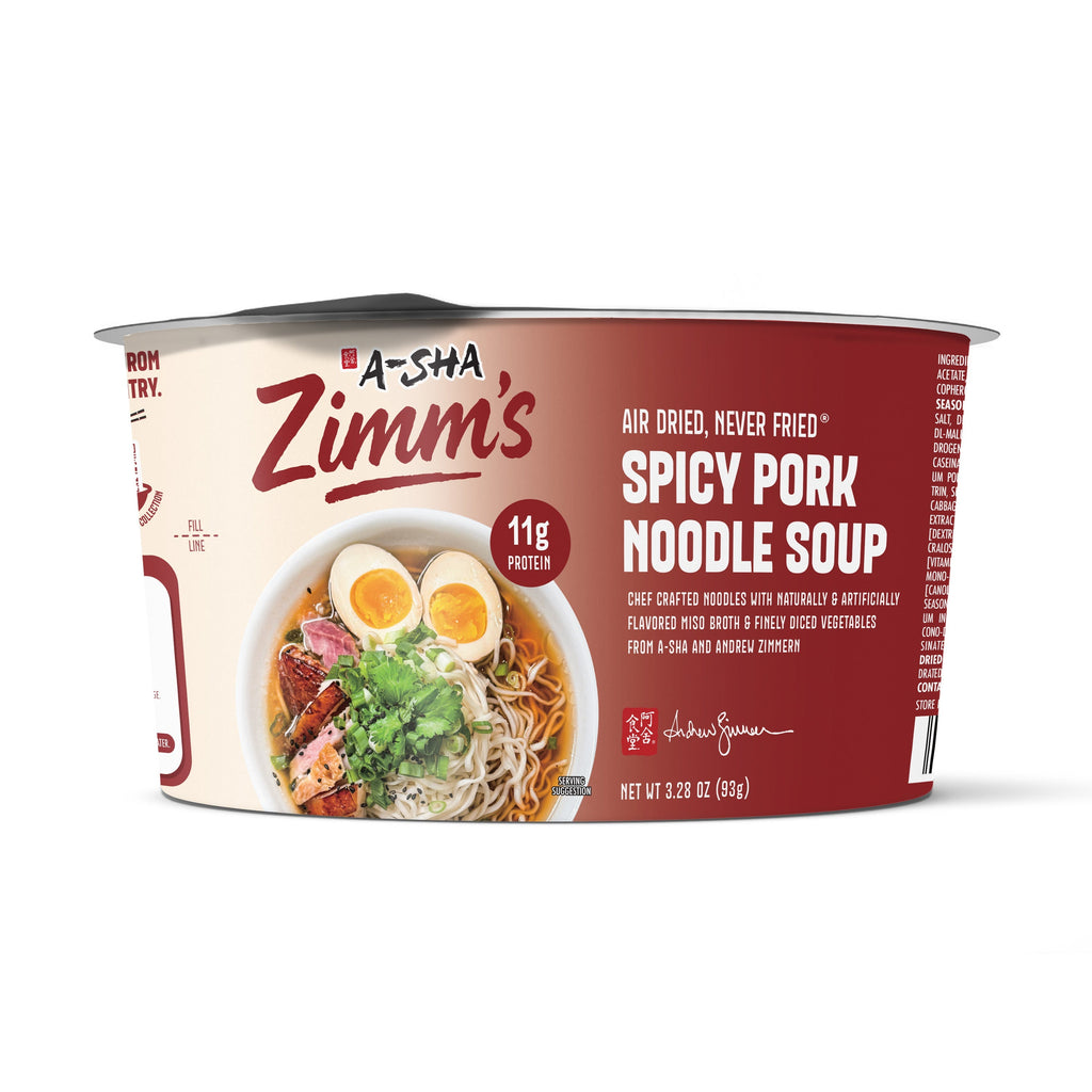 A-Sha Zimm’s Spicy Pork Noodle Soup - Pantry-Ready Noodles to Crave