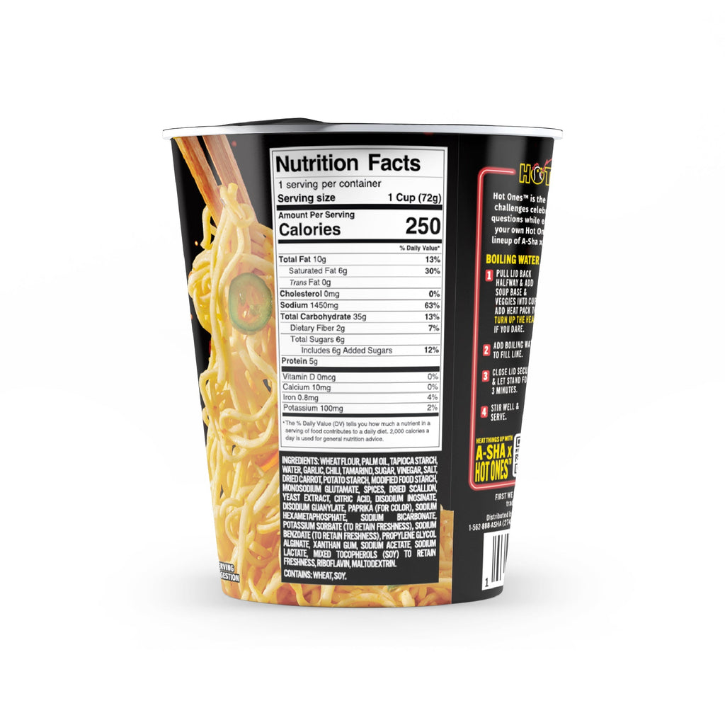 A-Sha x Hot Ones Smoky Chili Noodles - Quick Comfort with Big Flavor