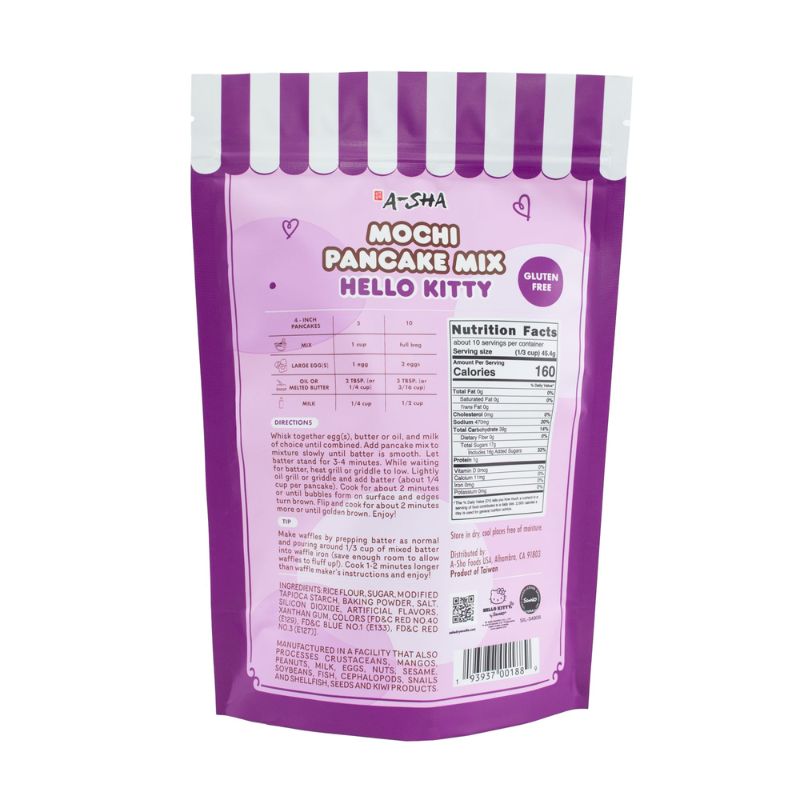 Hello Kitty Mochi Pancake Mix - Bold Taste for Busy Days