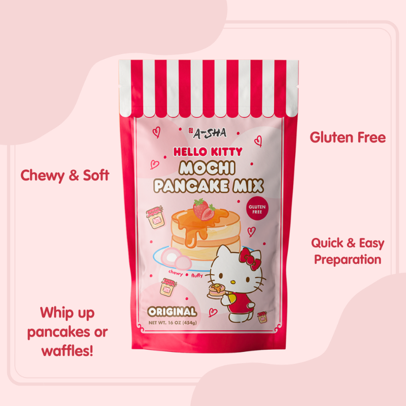 Hello Kitty Mochi Pancake Mix - Quick Comfort with Big Flavor