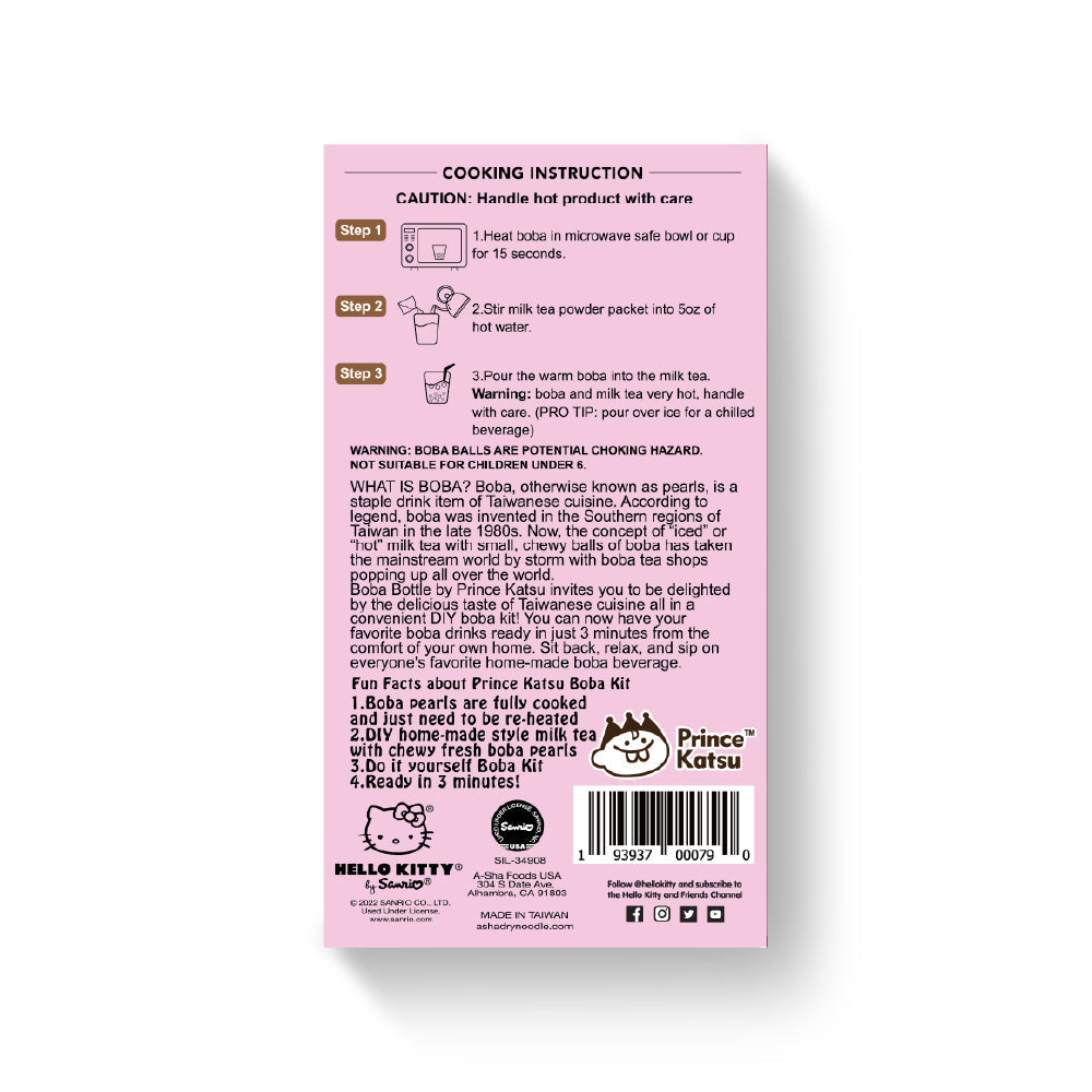Hello Kitty Boba Kit - Bold Taste for Busy Days
