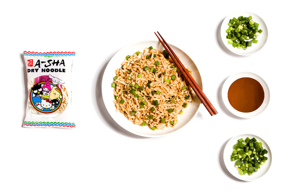 My Melody Mandarin Noodles with Friendly Scallion Sauce - Bold Taste for Busy Days