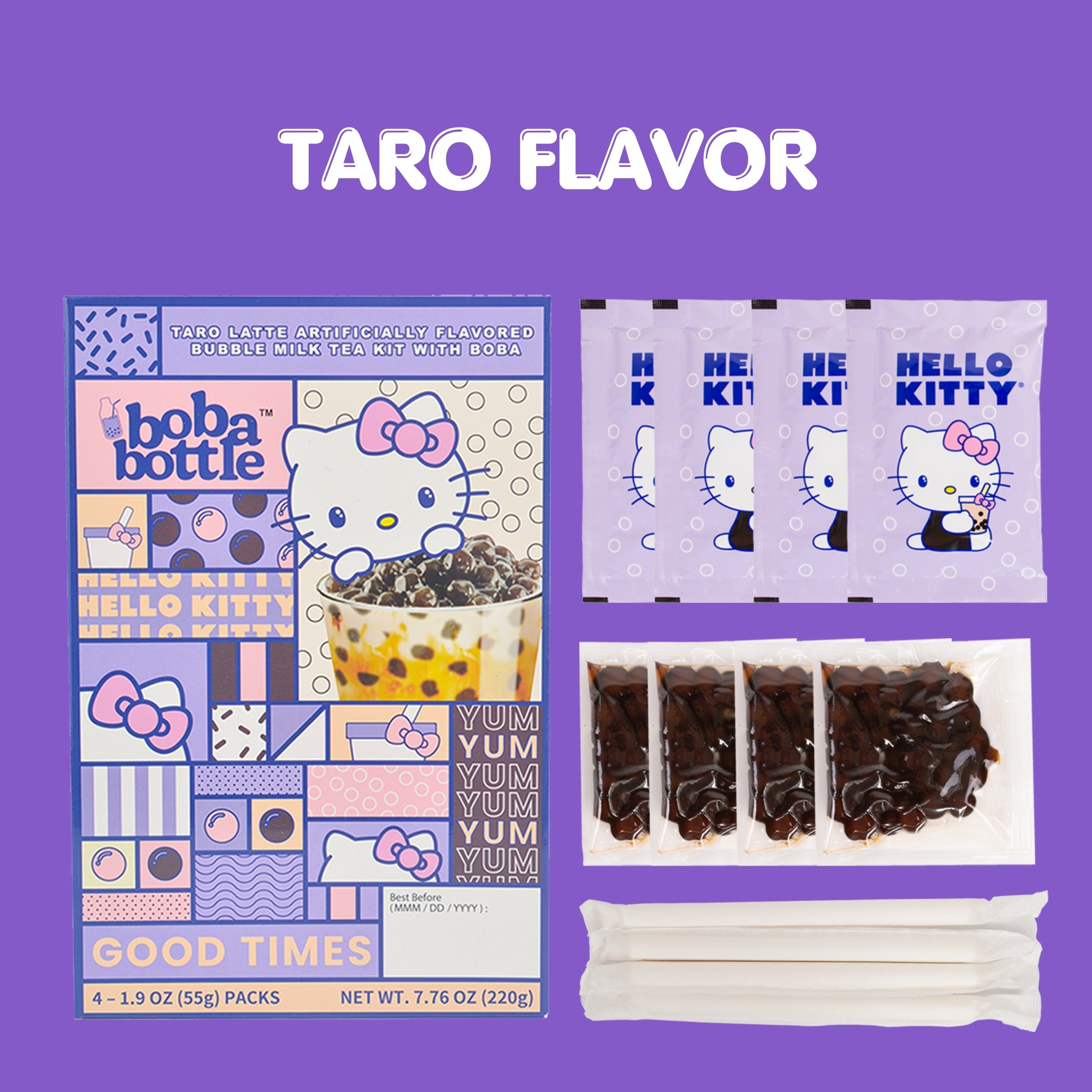 Hello Kitty Boba Kit Bundle - Bold Taste for Busy Days