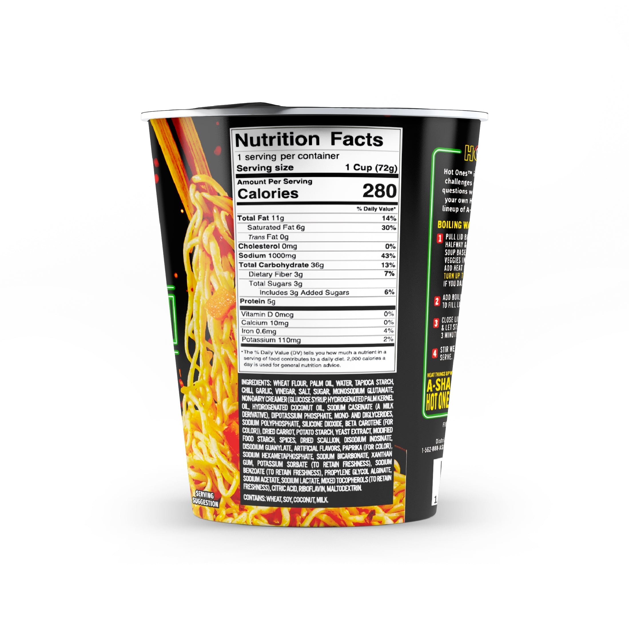 A-Sha x Hot Ones Garlic Chili Noodles - Easy Noodle Night Favorite