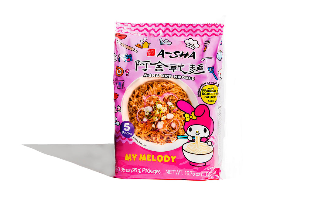 My Melody Mandarin Noodles with Friendly Scallion Sauce - Bold Taste for Busy Days