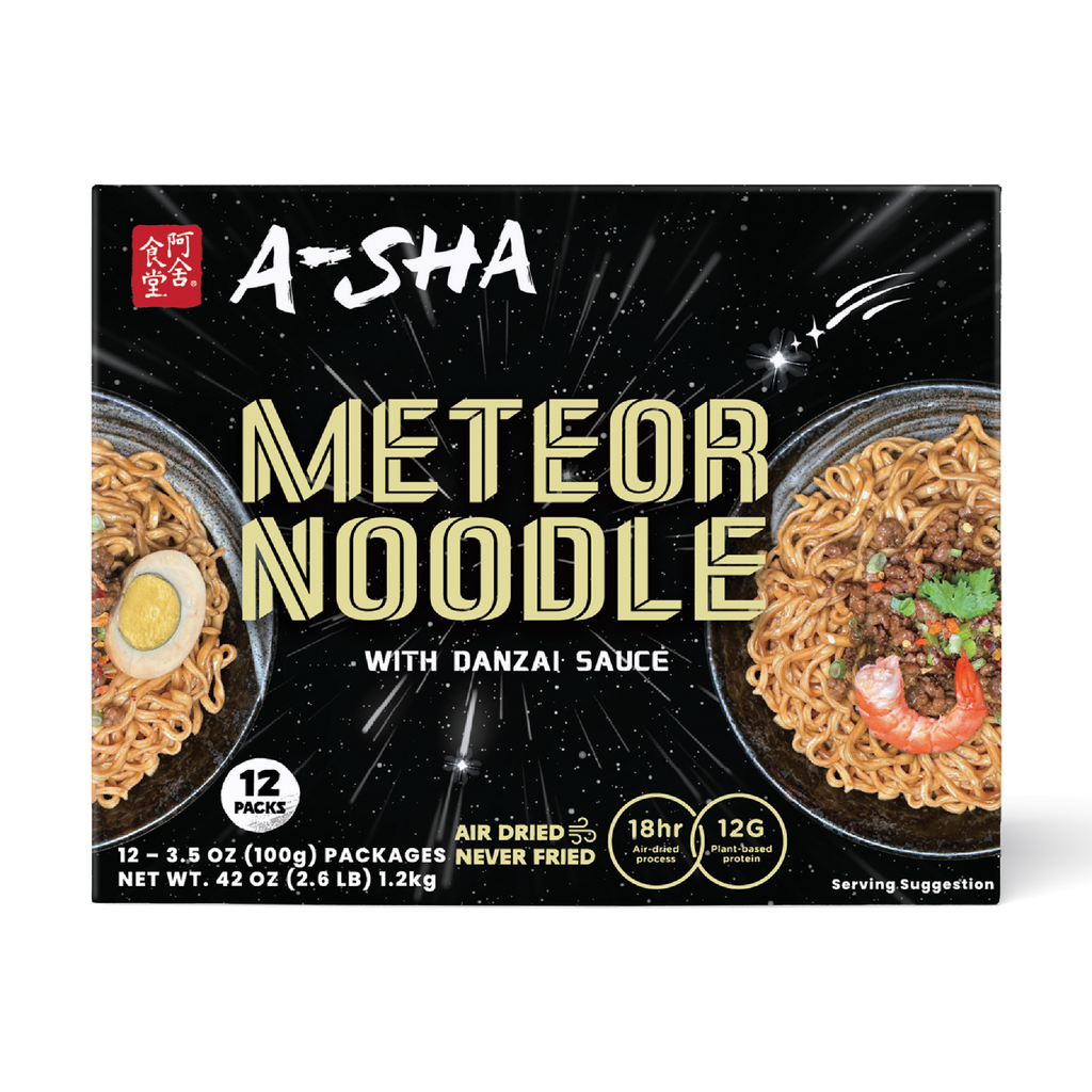 A-Sha Meteor Noodles with Danzai Sauce - A Flavorful Meal in Minutes