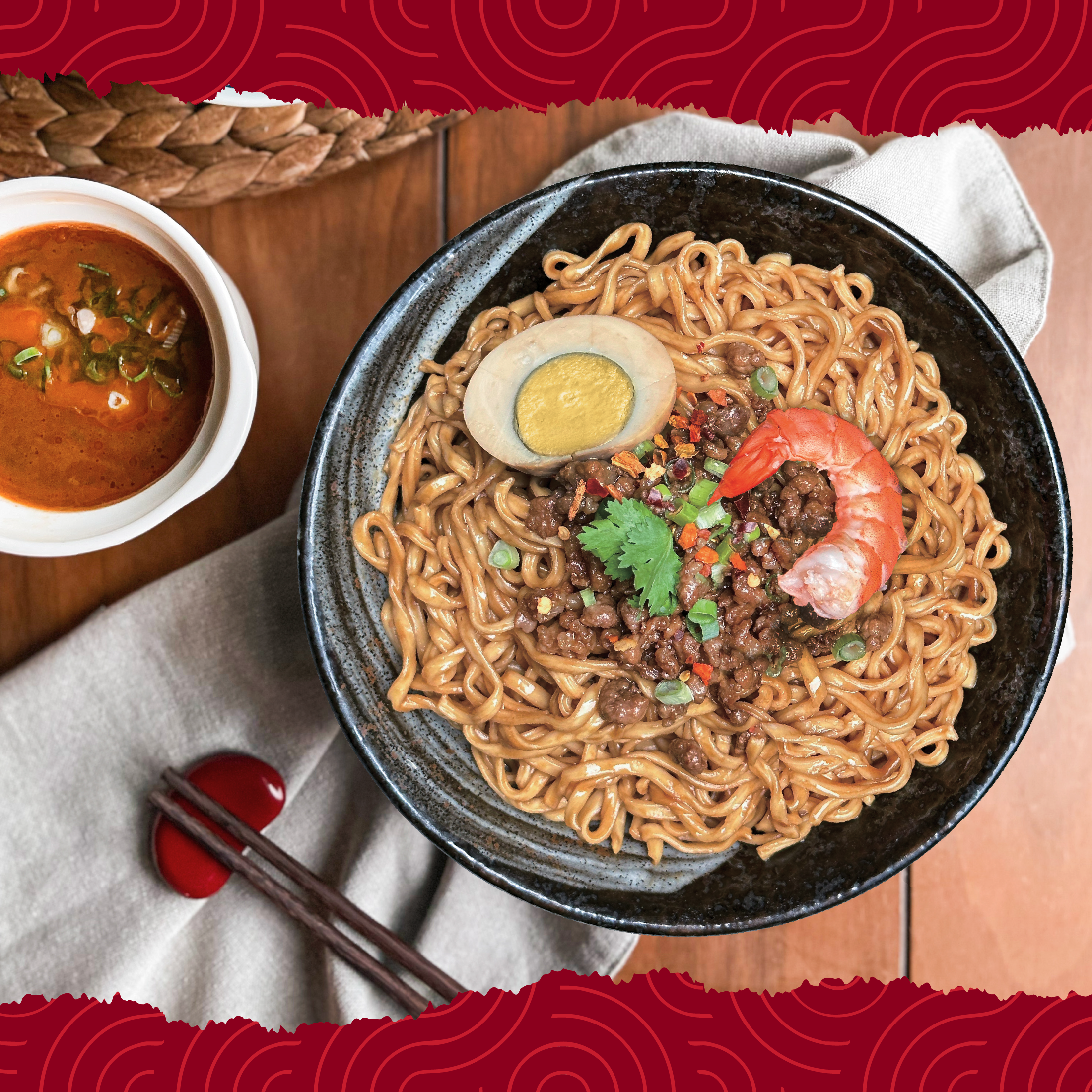 A-Sha Meteor Noodles with Danzai Sauce - A Flavorful Meal in Minutes