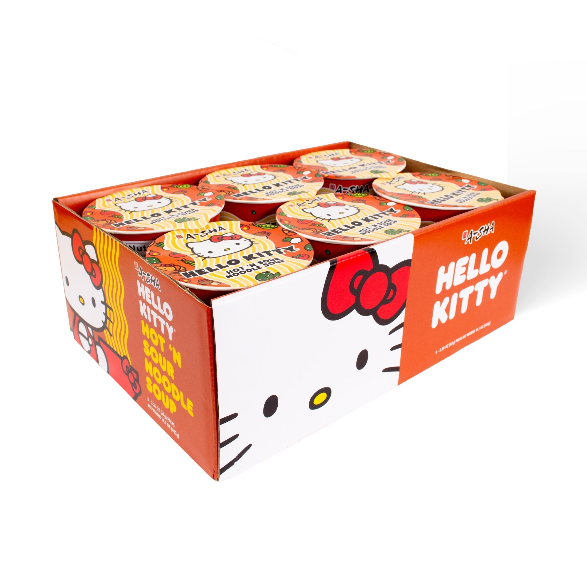 Hello Kitty Hot 'N Sour Noodle Soup - Simple Prep, Satisfying Bite