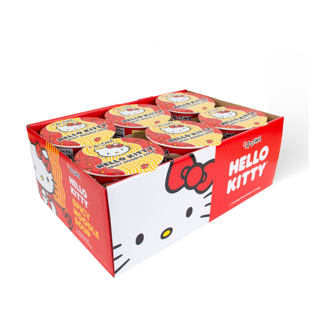 Hello Kitty Spicy Noodle Soup - Simple Prep, Satisfying Bite
