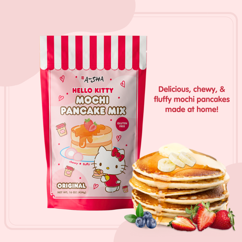 Hello Kitty Mochi Pancake Mix - Quick Comfort with Big Flavor
