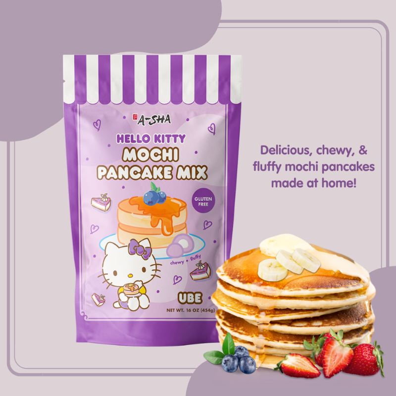 Hello Kitty Mochi Pancake Mix - Bold Taste for Busy Days