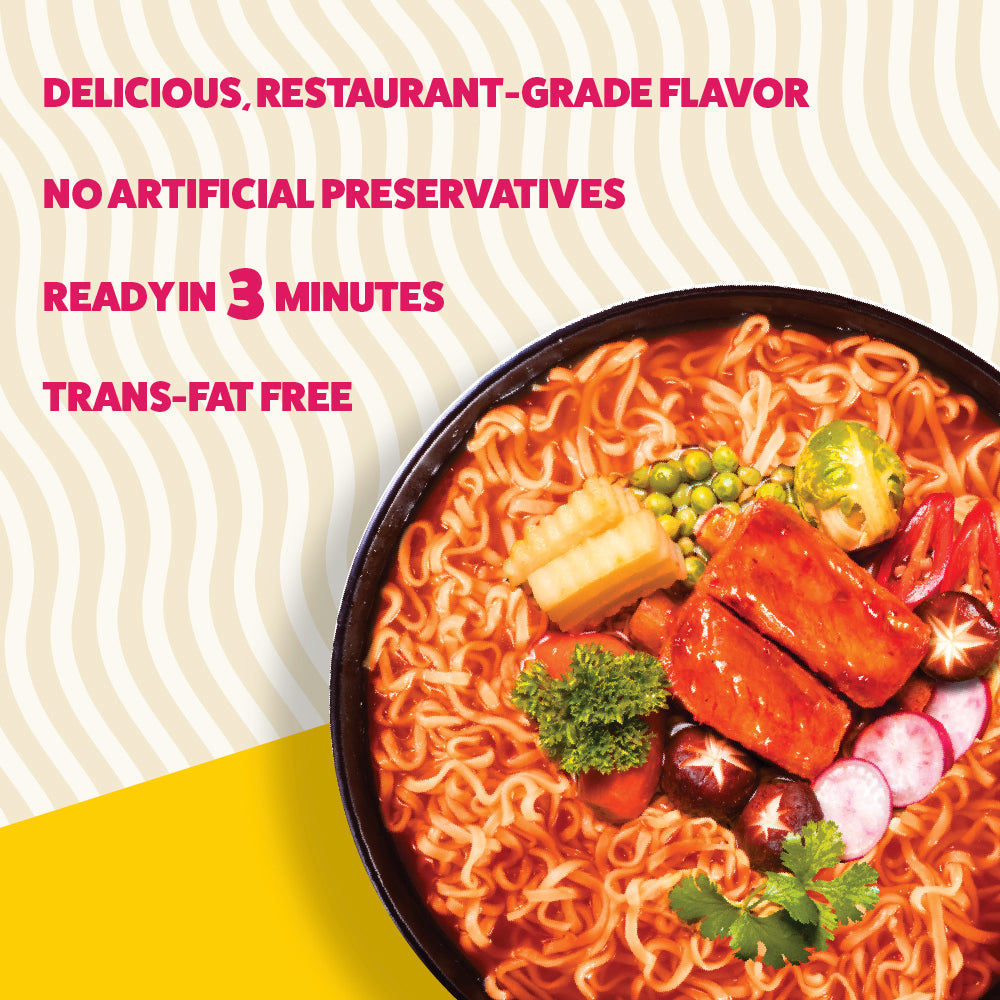 Prince Katsu Hot 'N Spicy Noodle Soup - Quick Comfort with Big Flavor