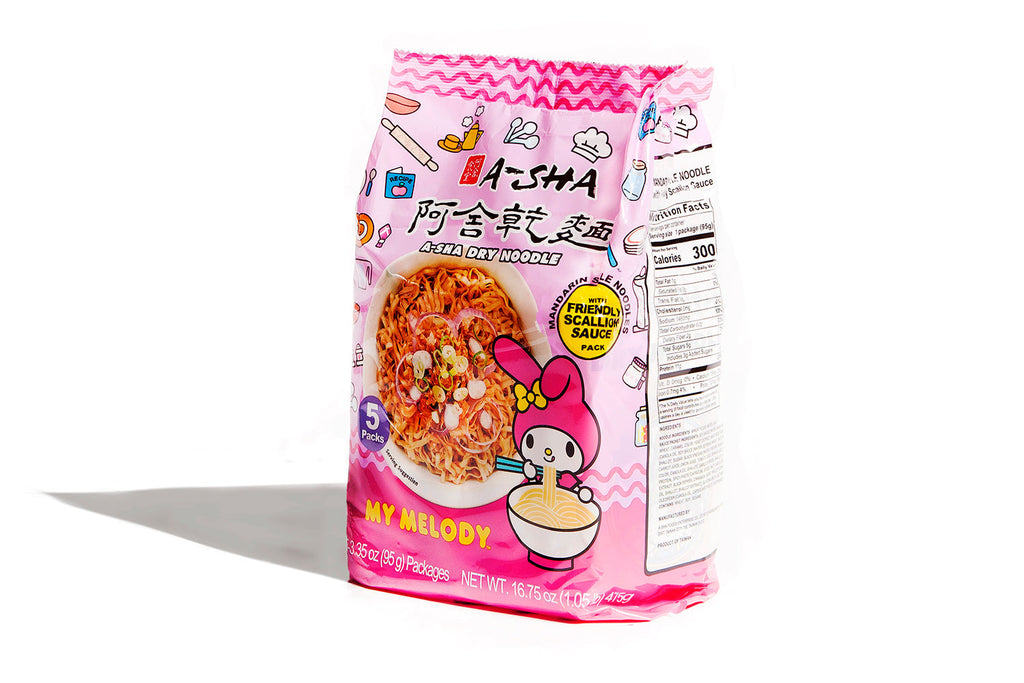 My Melody Mandarin Noodles with Friendly Scallion Sauce - Bold Taste for Busy Days