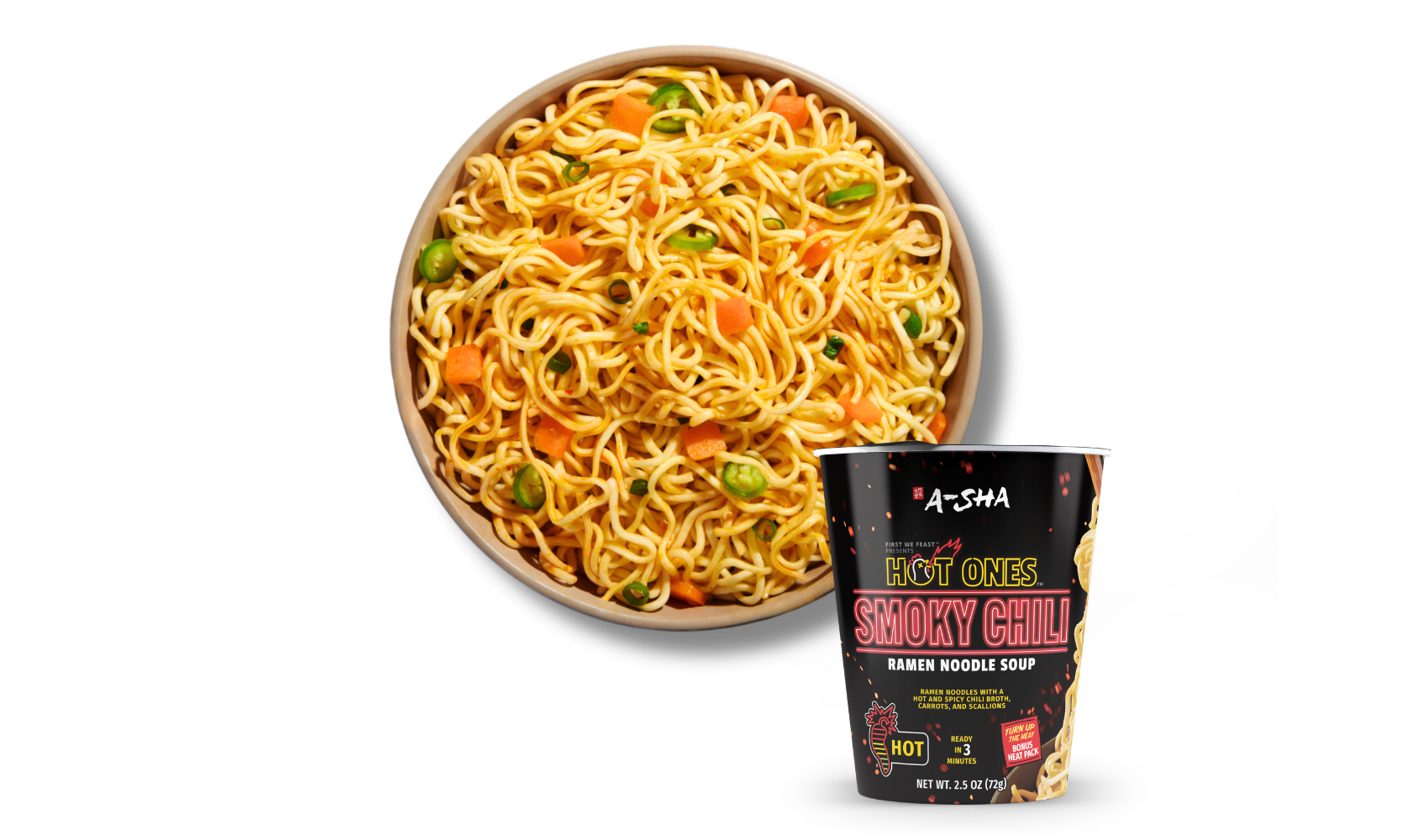 A-Sha x Hot Ones Ultimate Variety Pack - Simple Prep, Satisfying Bite