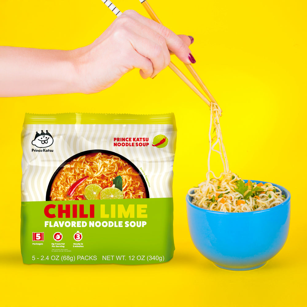 Prince Katsu Chili Lime Noodle Soup - A Flavorful Meal in Minutes
