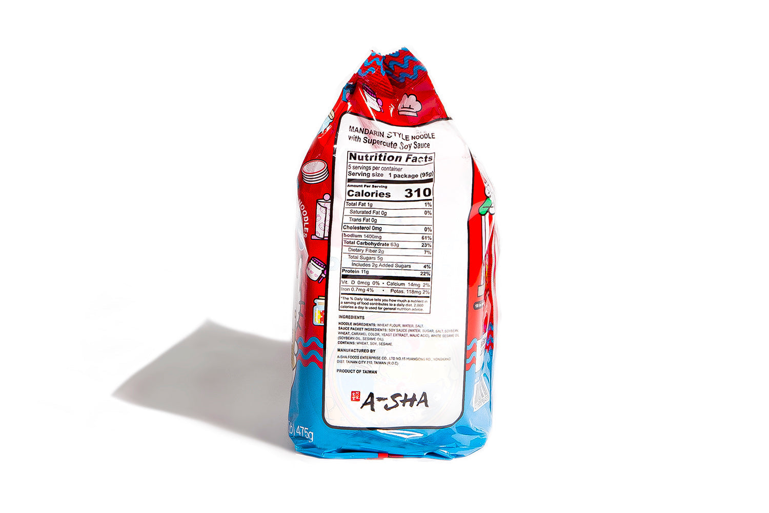 Hello Kitty Mandarin Noodles with Supercute Soy Sauce - Bold Taste for Busy Days